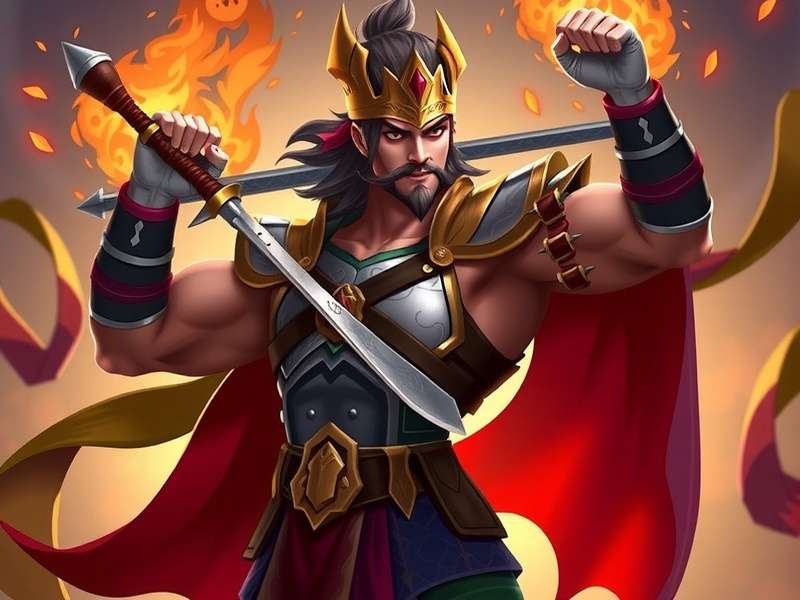 Prithviraj Mace Champion Epic Battle Scene Prithviraj Mace Champion Game Banner